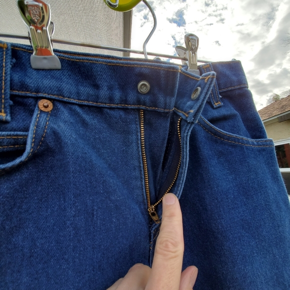 Levi's Vintage Orange Tab Boys Blue Jeans. 14 Regular. (27x27). USA made. EUC. - Picture 13 of 16